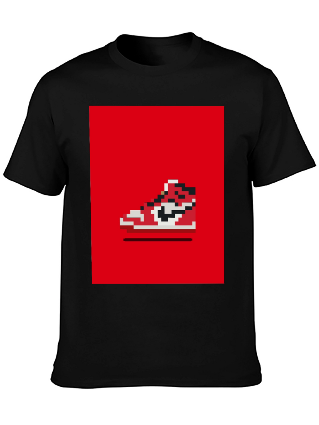 Pixel Sneaker Tee - Retro Gaming Style