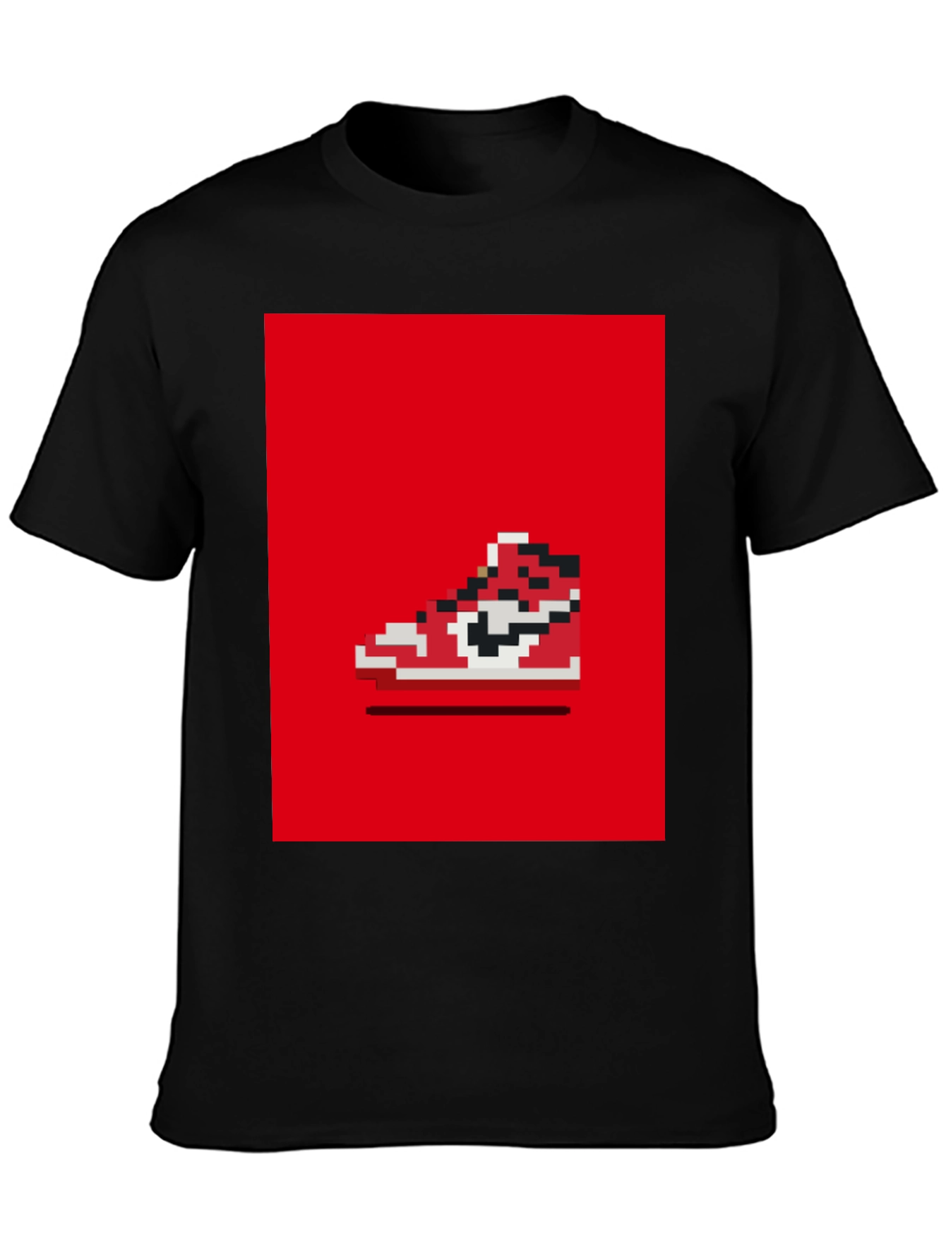 Pixel Sneaker Tee - Retro Gaming Style