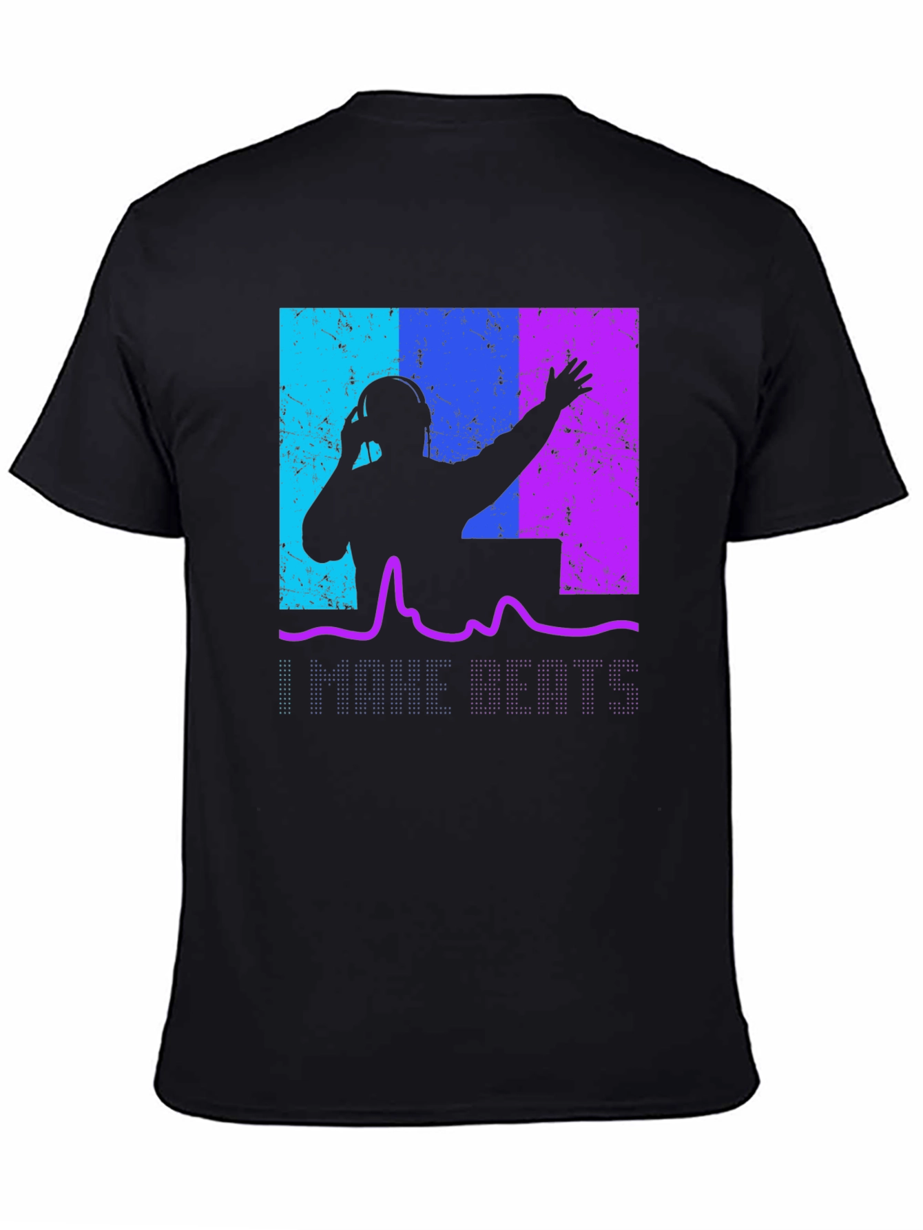 DJ I Make Beats Graphic Tee - Cool Music Lover T-Shirt