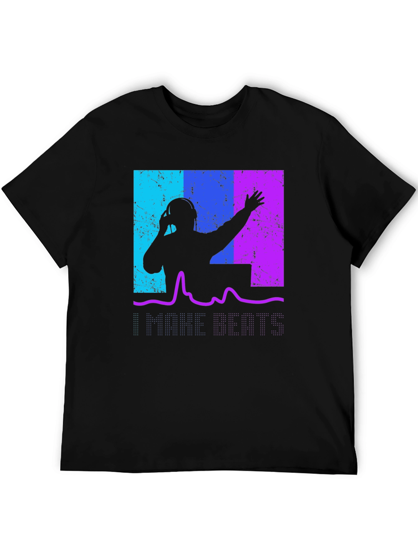 DJ I Make Beats Graphic Tee - Cool Music Lover T-Shirt