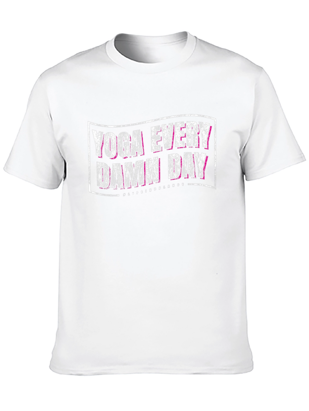 Yoga Every Damn Day T-Shirt - Black