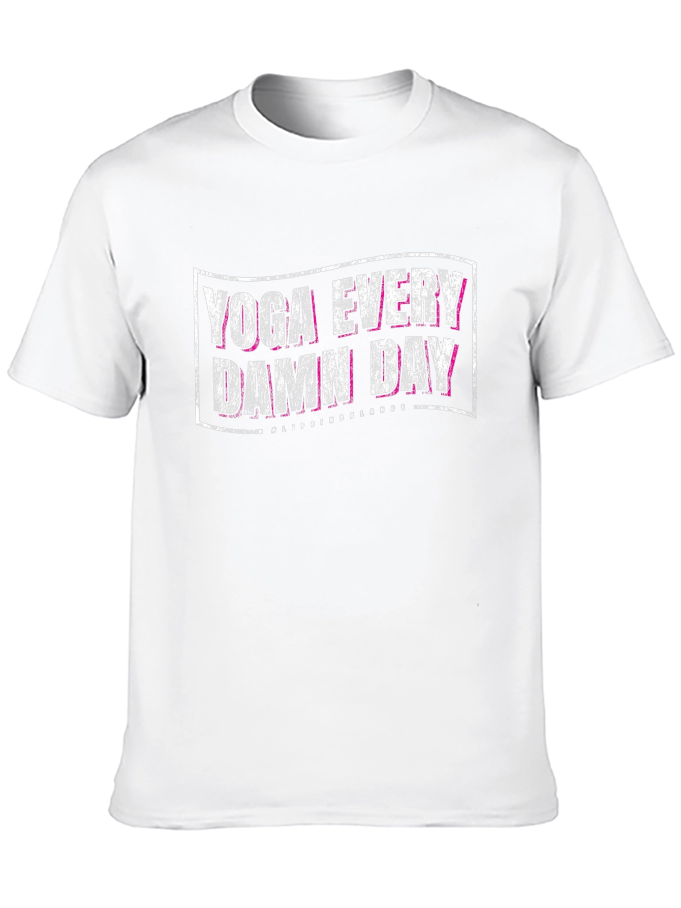 Yoga Every Damn Day T-Shirt - Black