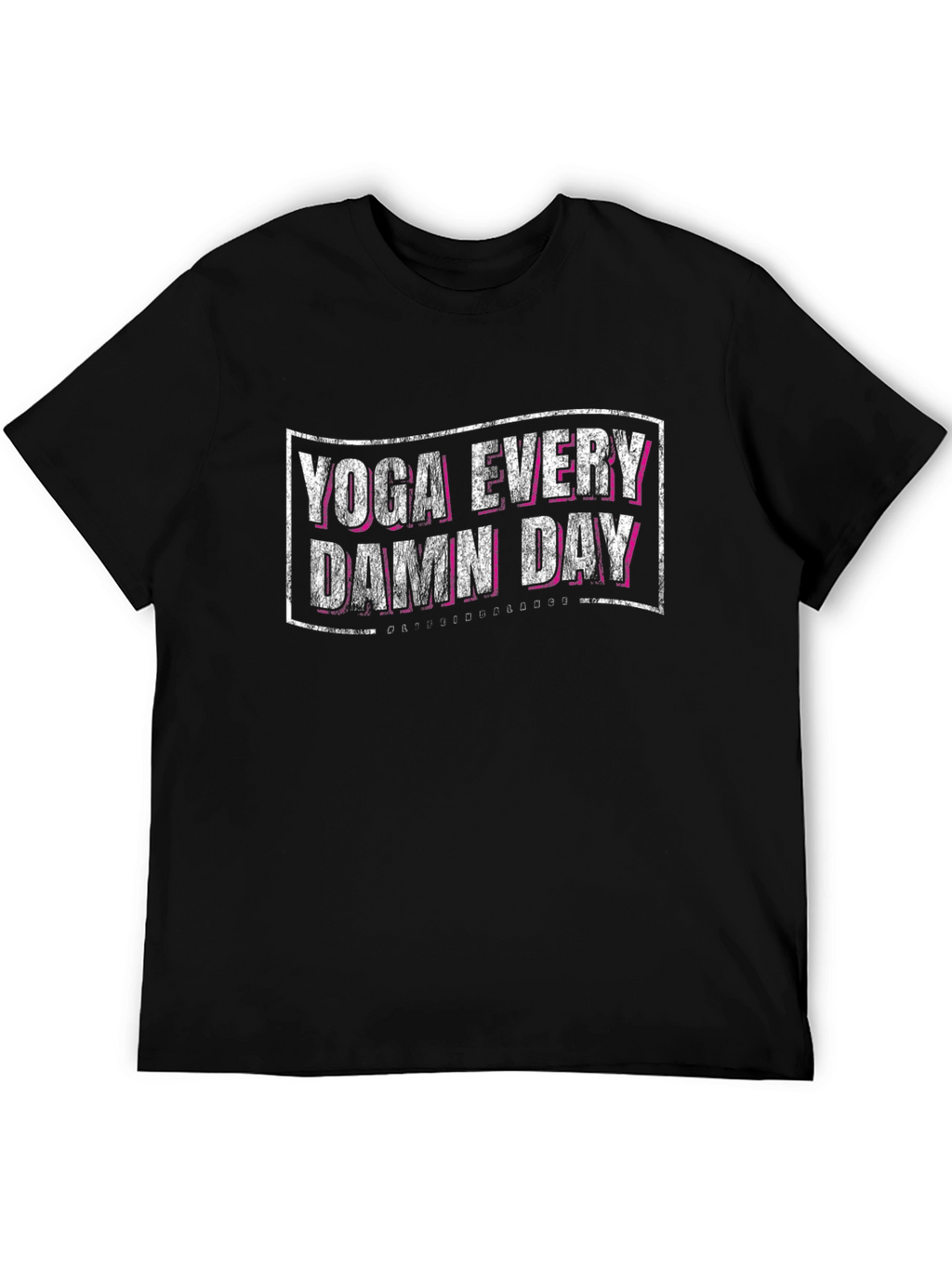 Yoga Every Damn Day T-Shirt - Black
