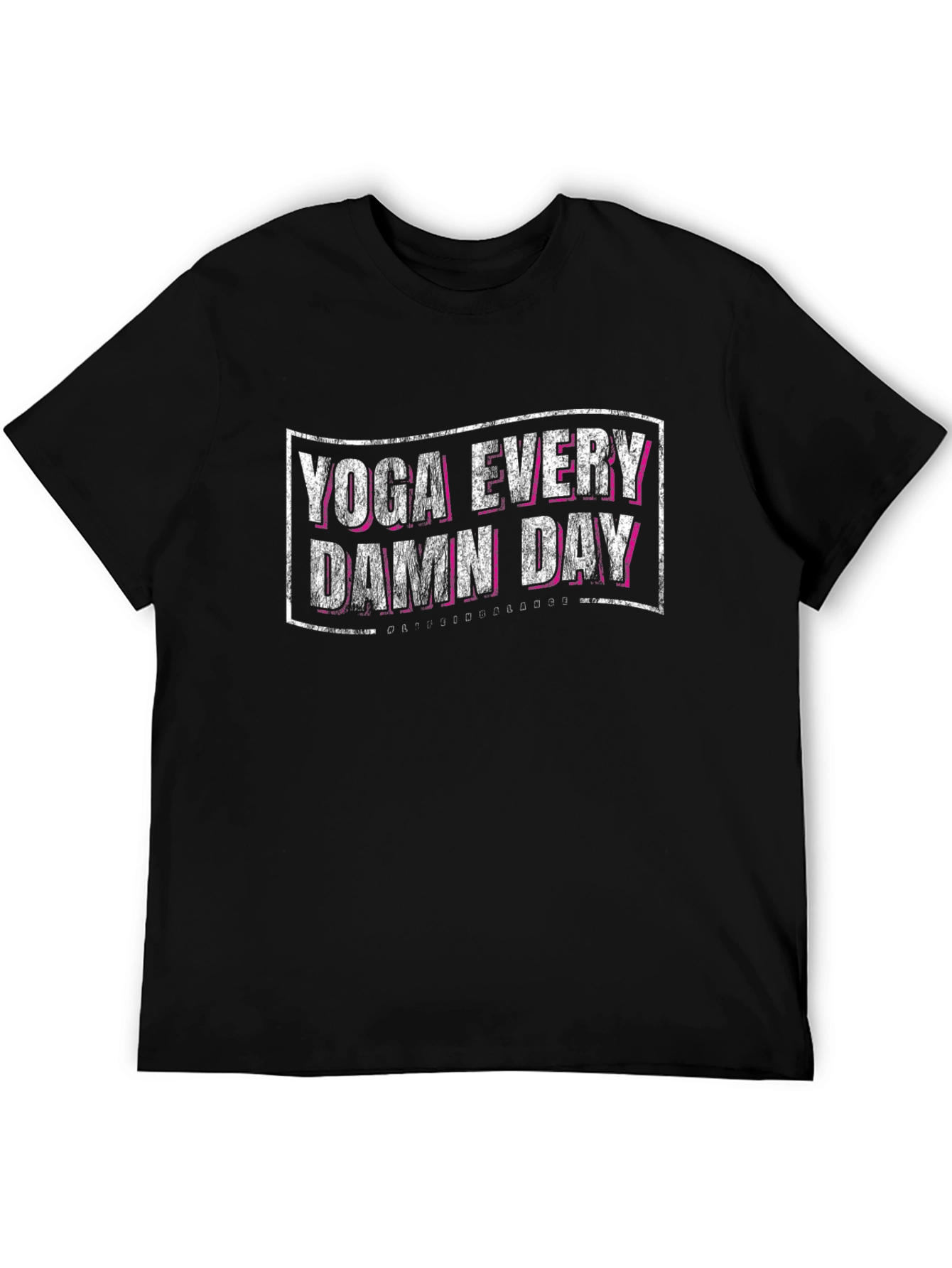 Yoga Every Damn Day T-Shirt - Black