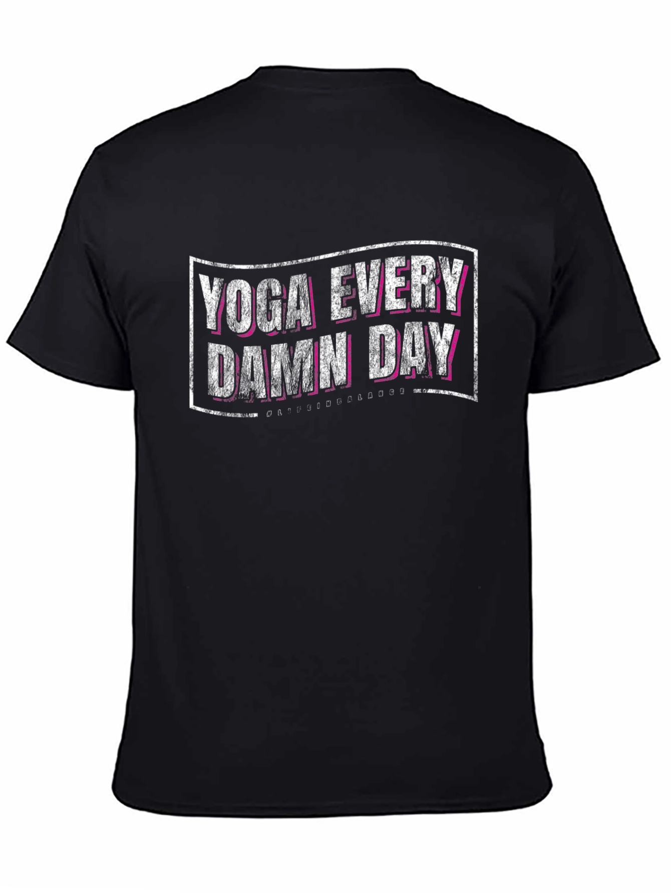 Yoga Every Damn Day T-Shirt - Black