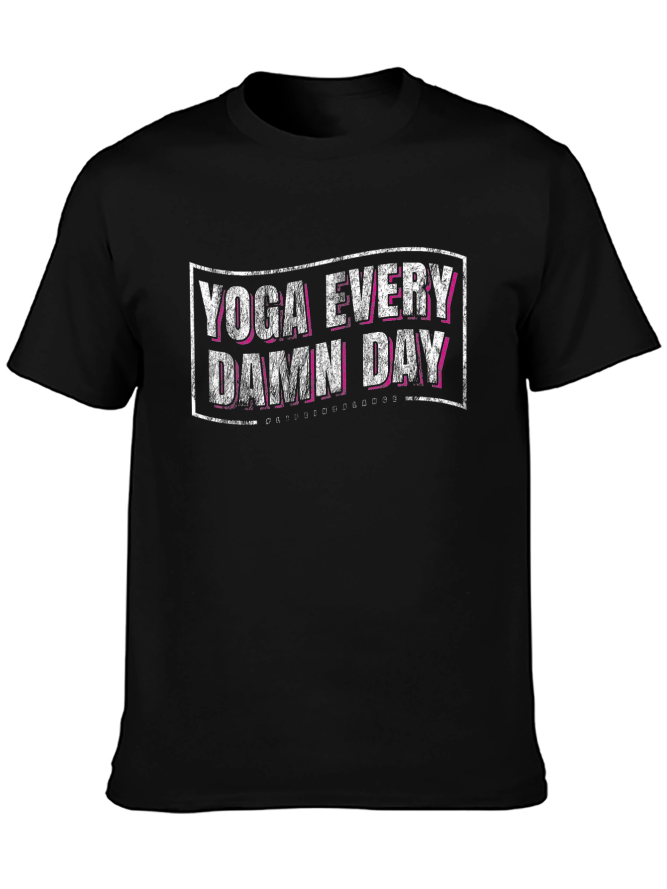 Yoga Every Damn Day T-Shirt - Black