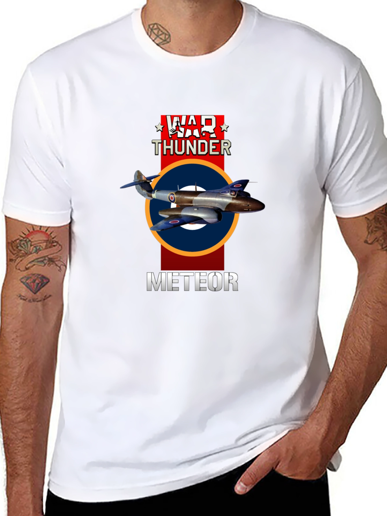 War Thunder Meteor T-Shirt - Aviation Tee