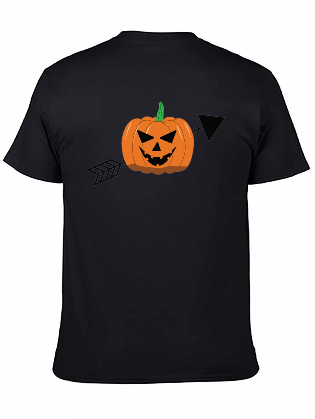 Halloween Pumpkin Arrow T-Shirt