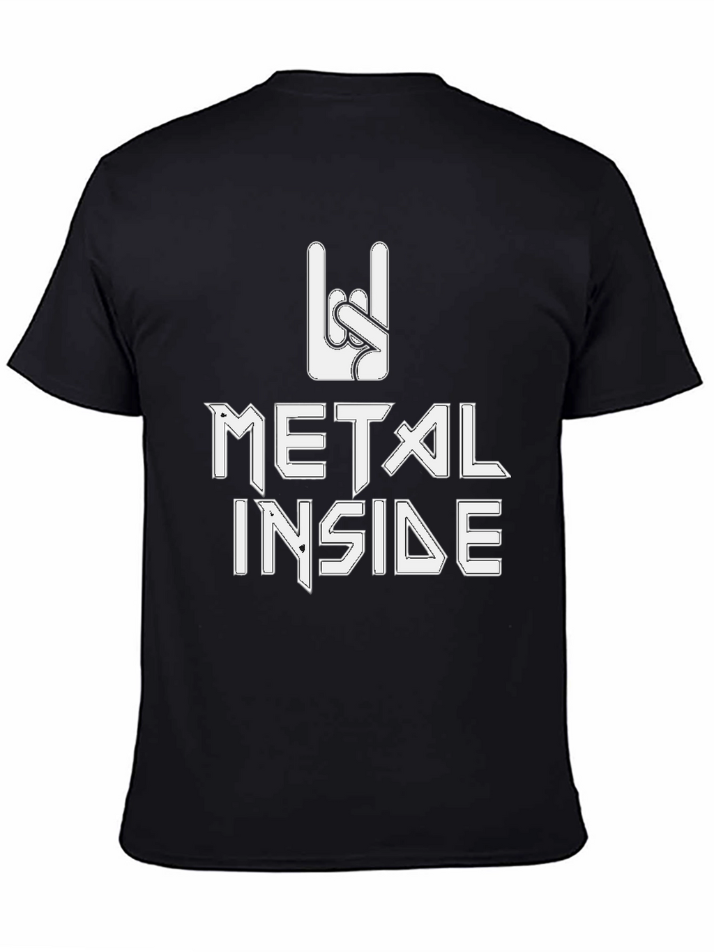 Metal Inside Graphic Tee - Rock On!