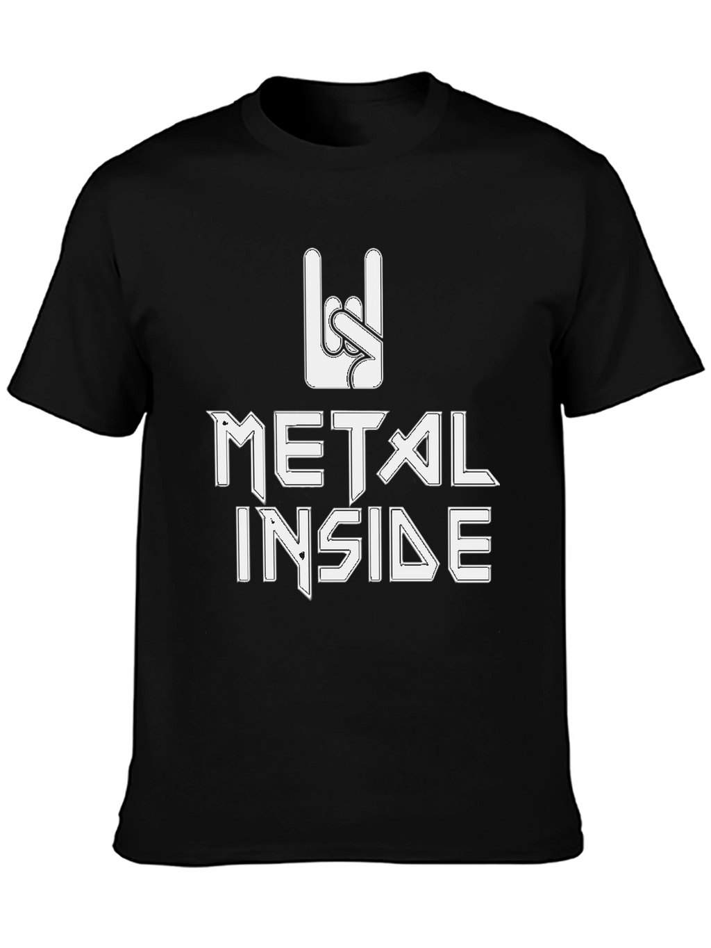 Metal Inside Graphic Tee - Rock On!