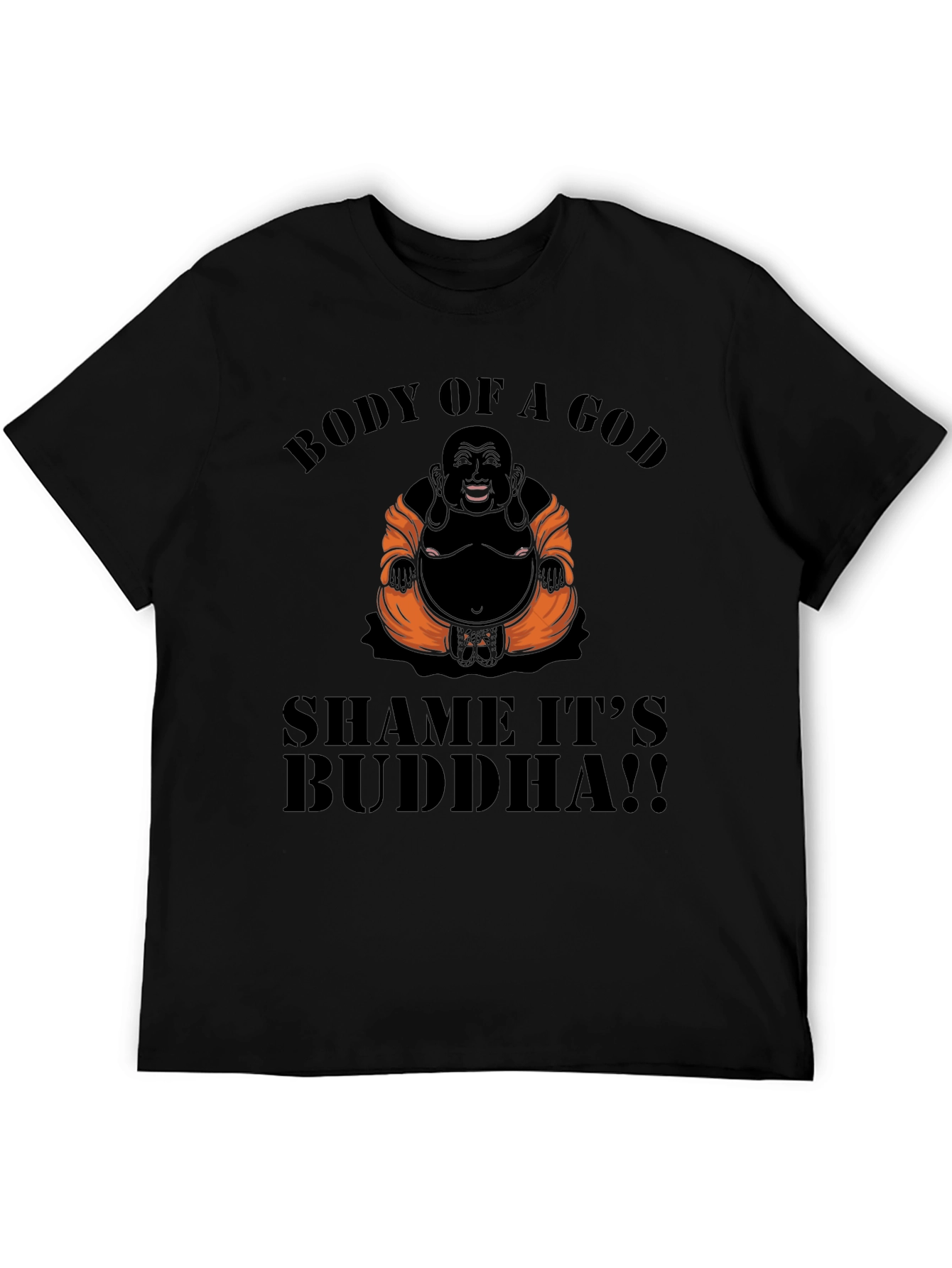 Body of a God Buddha Graphic T-Shirt