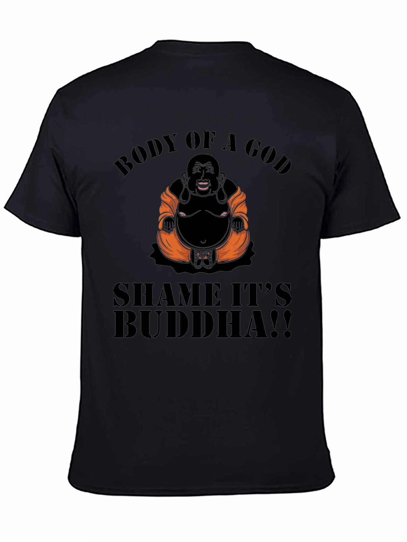 Body of a God Buddha Graphic T-Shirt