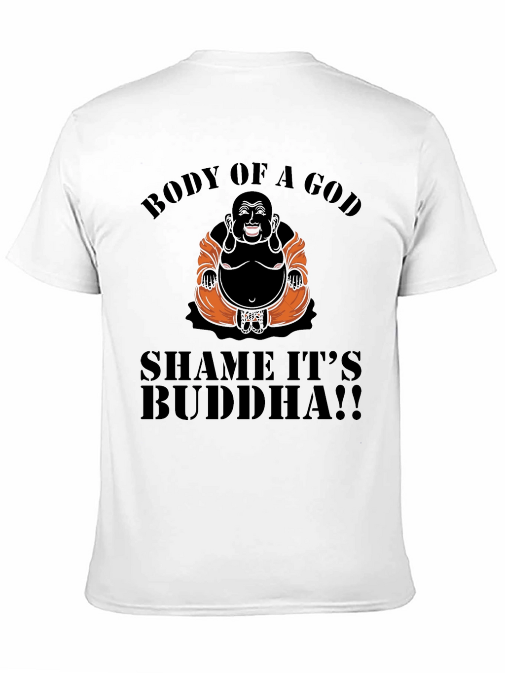 Body of a God Buddha Graphic T-Shirt