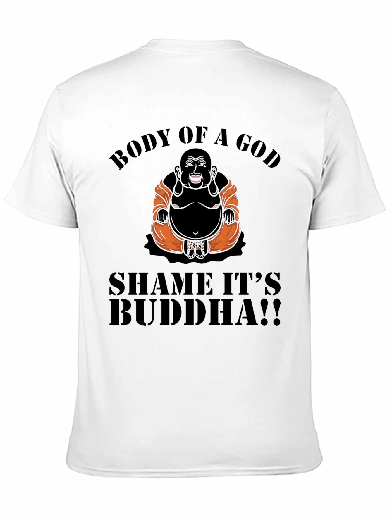 Body of a God Buddha Graphic T-Shirt