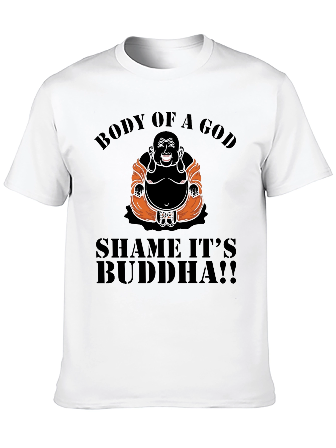Body of a God Buddha Graphic T-Shirt