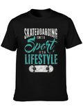 Skateboarding Lifestyle Tee