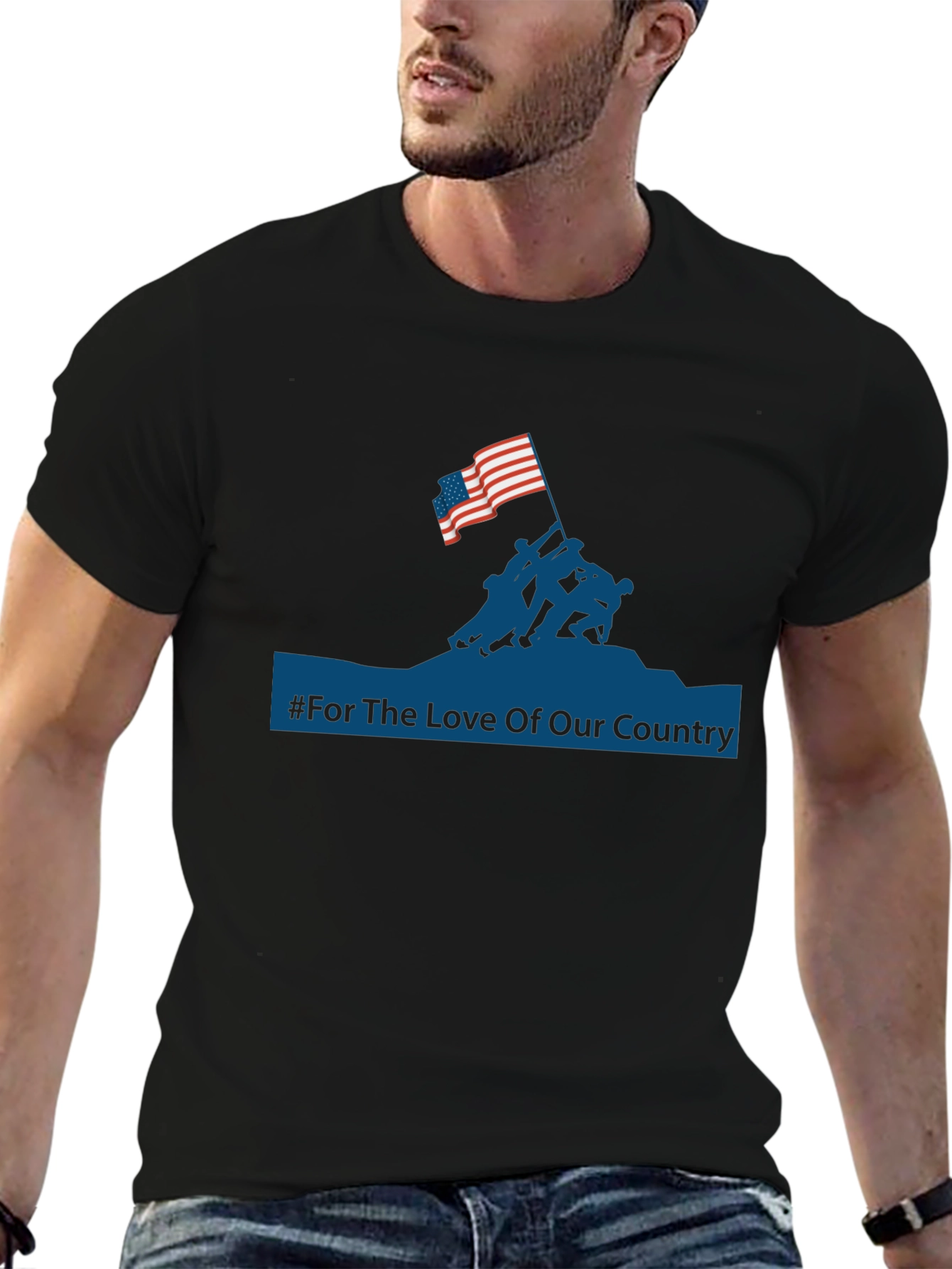 Patriotic Tee: For the Love of Our Country