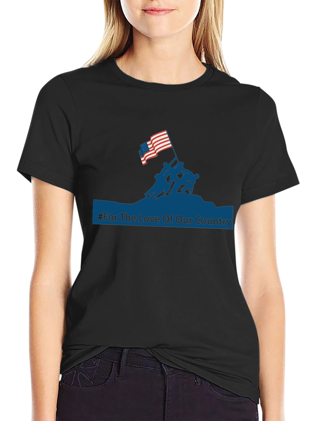 Patriotic Tee: For the Love of Our Country