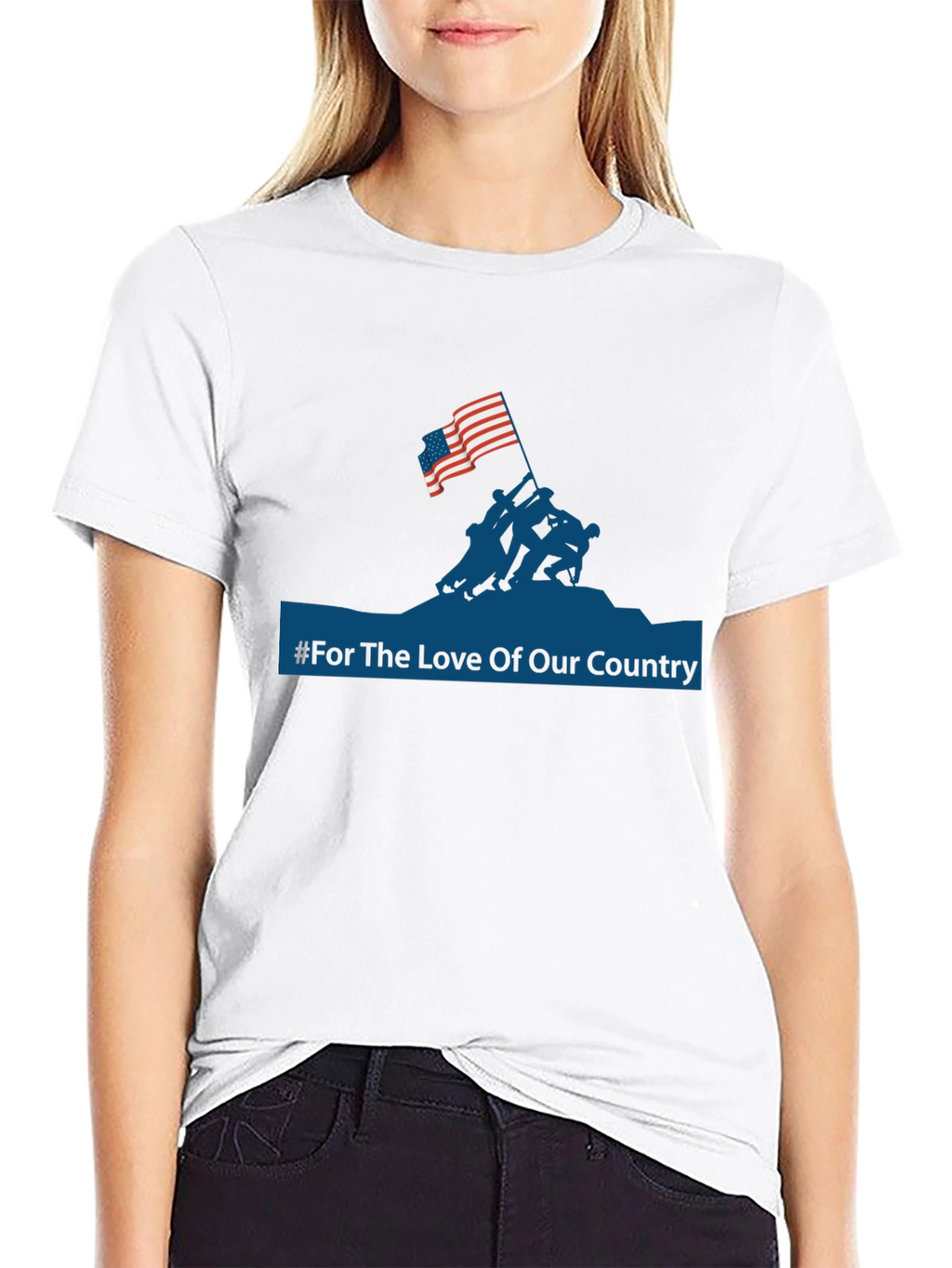 Patriotic Tee: For the Love of Our Country