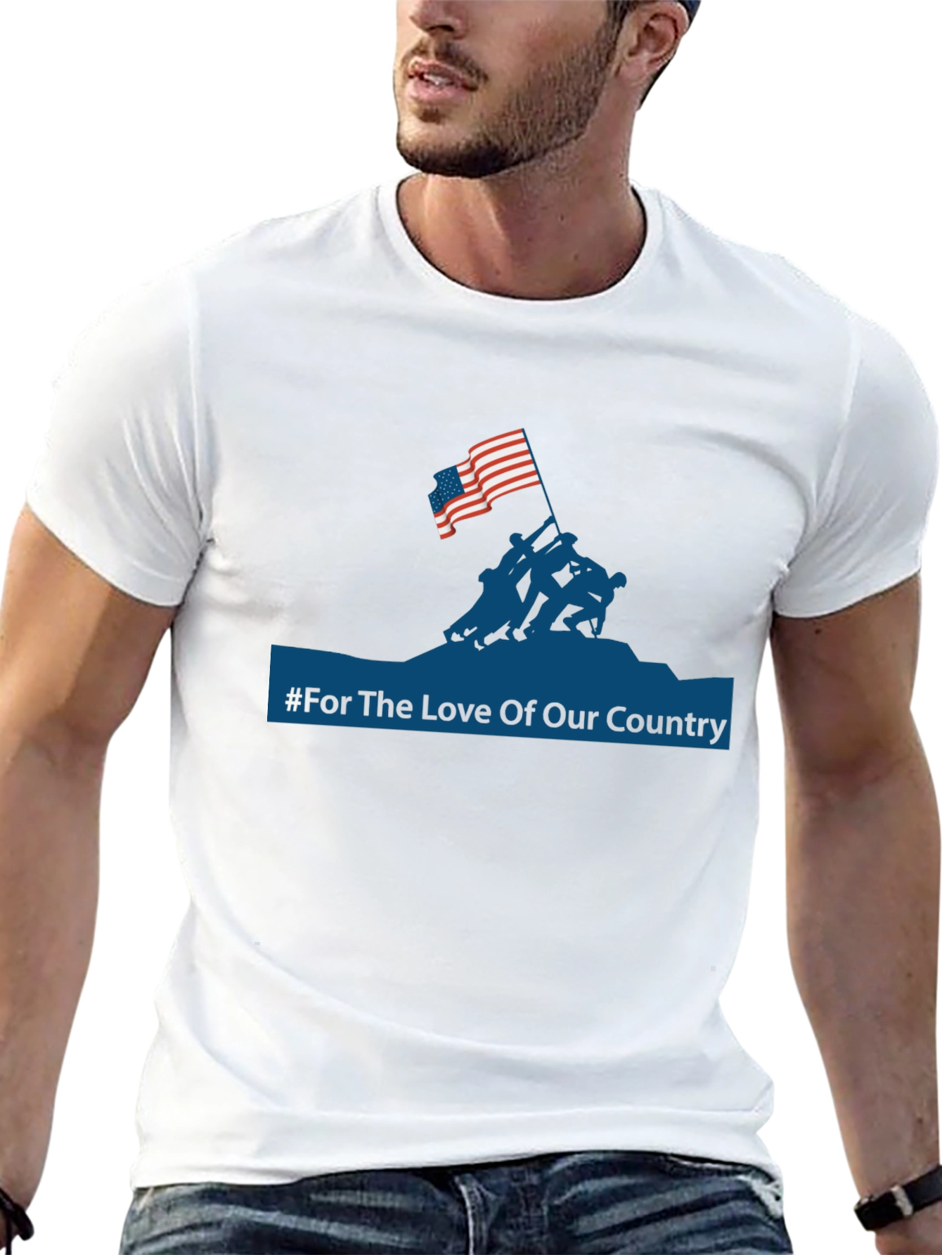 Patriotic Tee: For the Love of Our Country