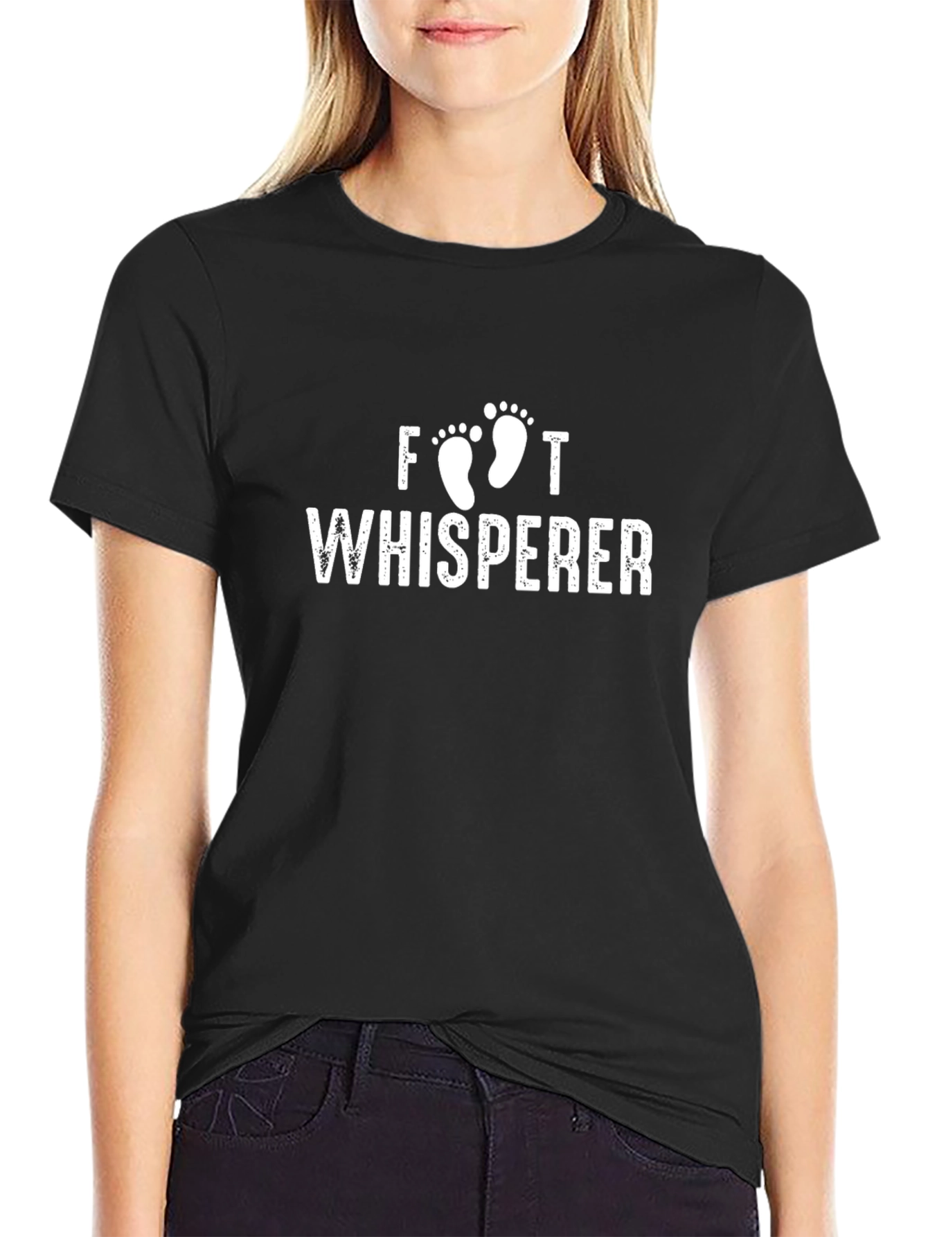 Foot Whisperer Funny Graphic T-Shirt