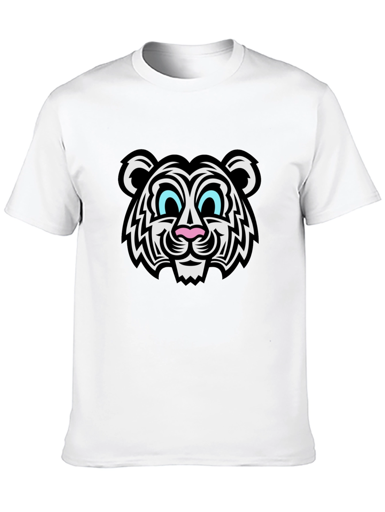 Cool Tiger Graphic Black T-Shirt