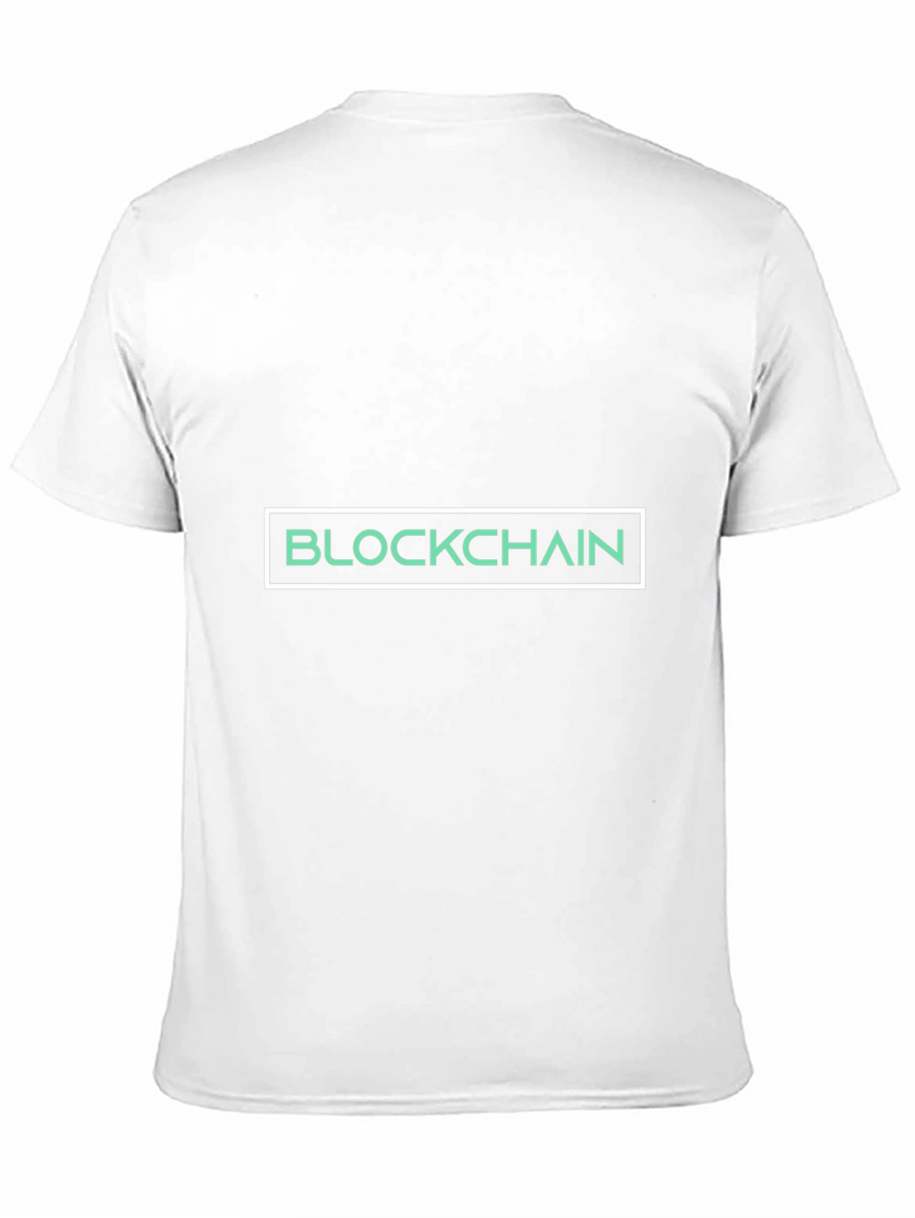 Blockchain Graphic Tee - Black Cotton T-Shirt