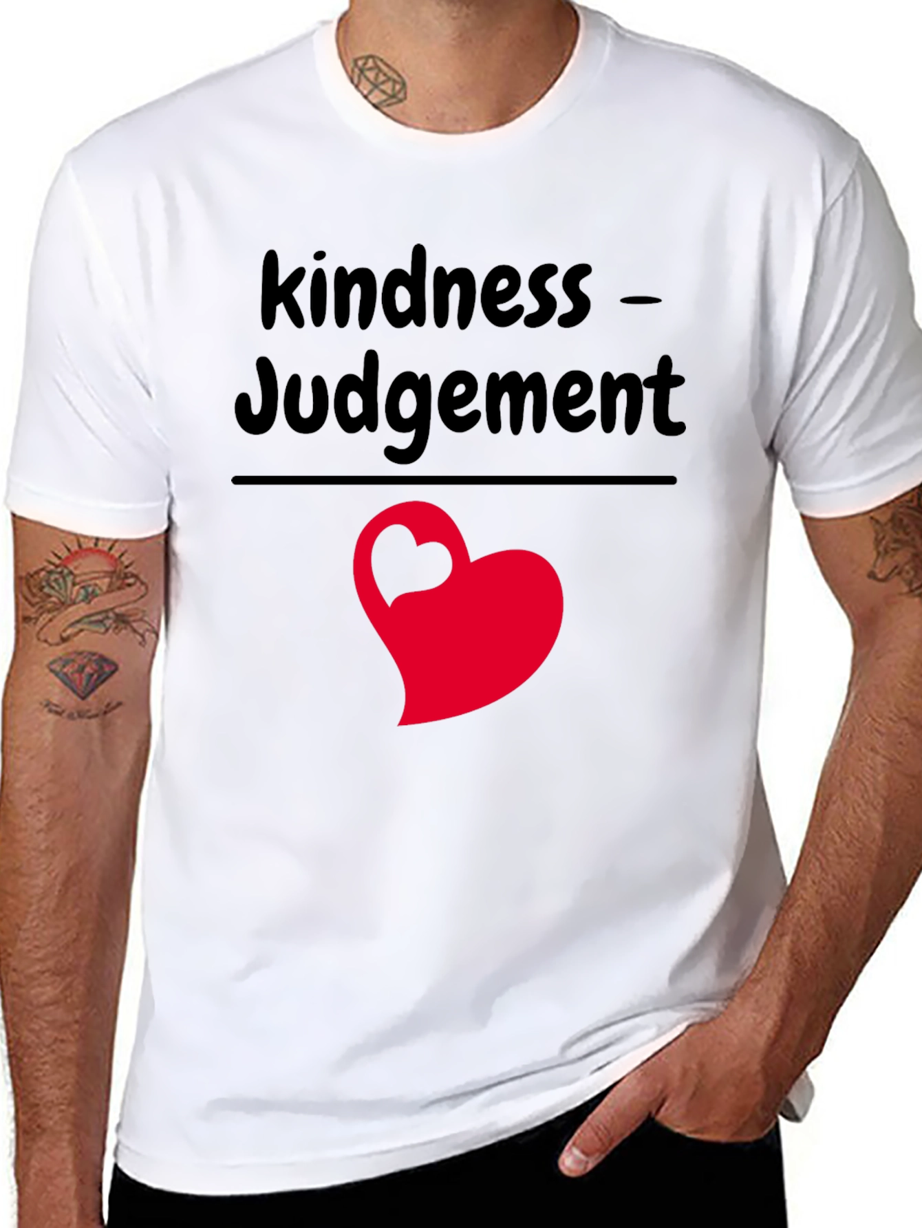 Kindness Over Judgement Graphic Tee