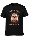 Complacency Breeds Death Graphic T-Shirt