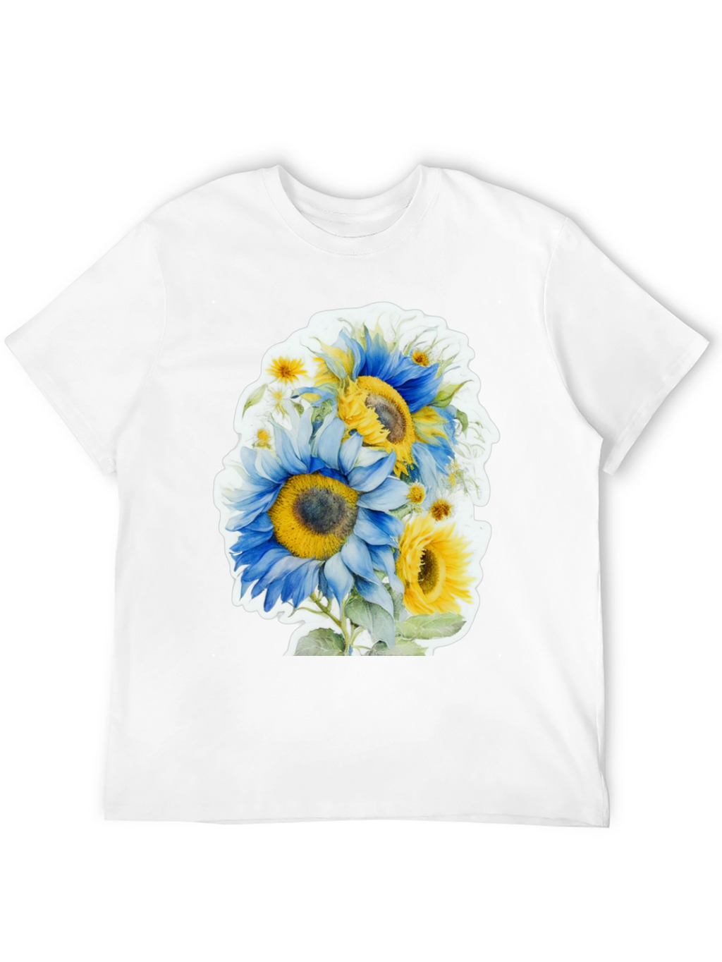 Sunflower Watercolor Graphic Tee