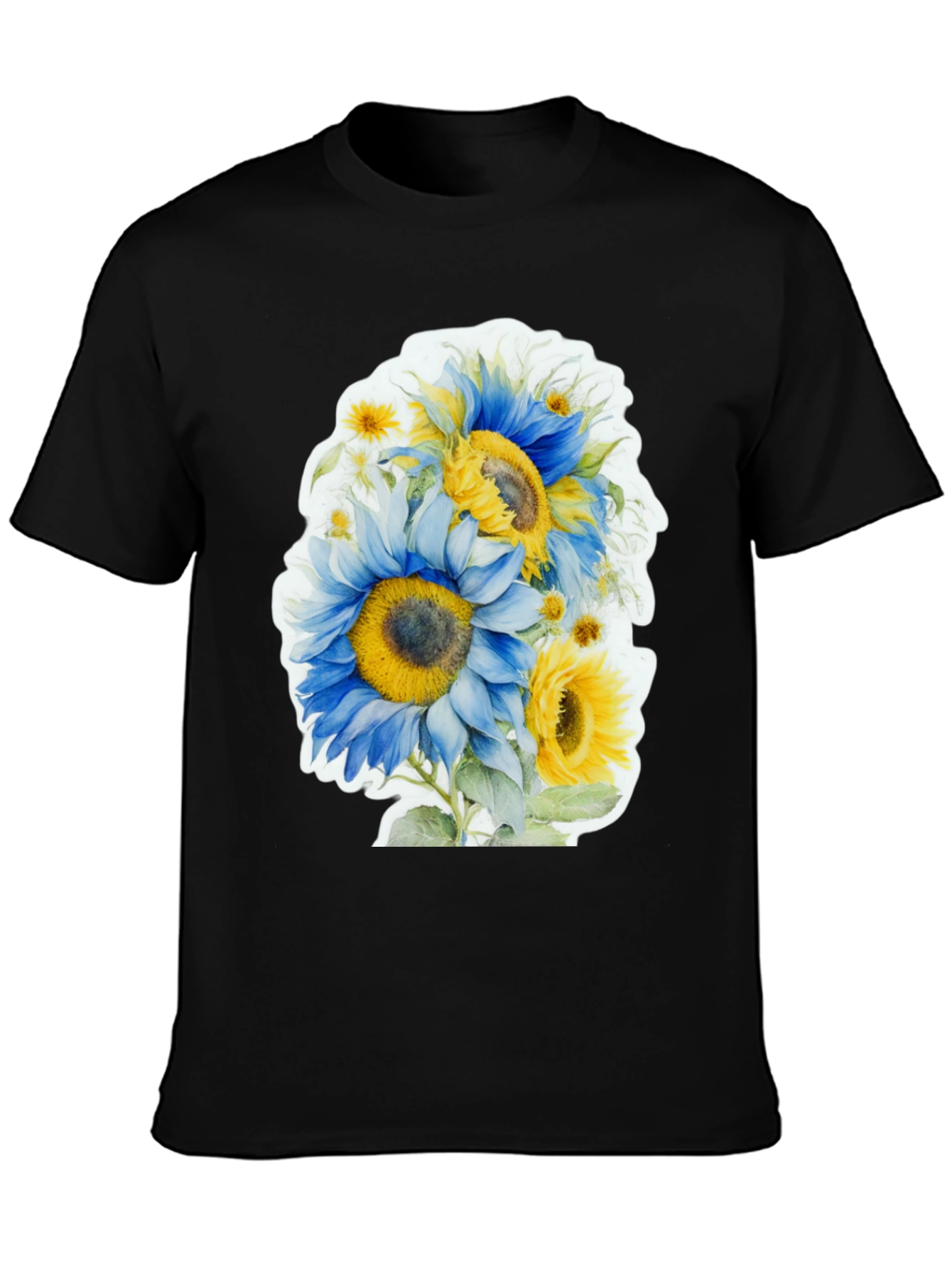 Sunflower Watercolor Graphic Tee