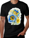 Sunflower Watercolor Graphic Tee
