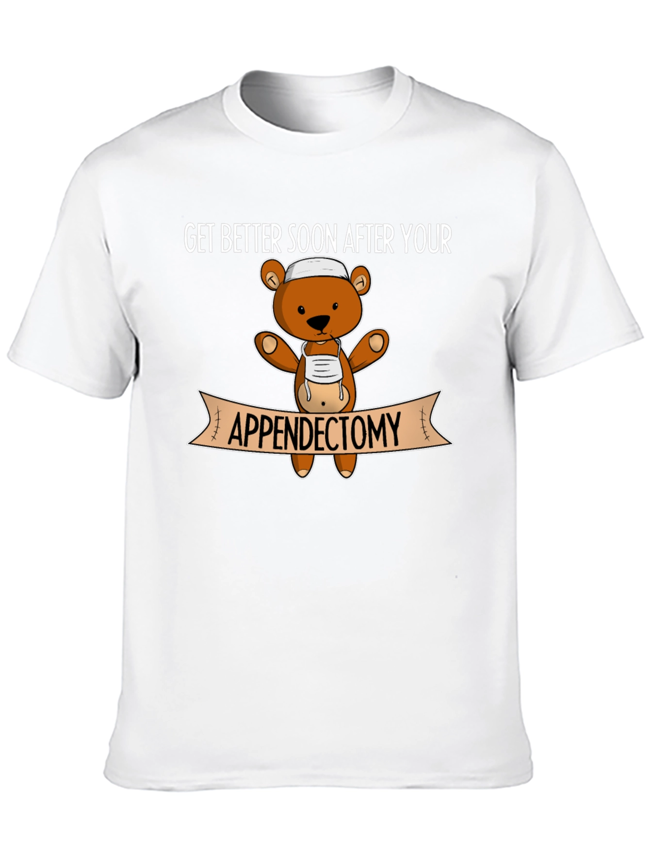 Appendectomy Teddy Bear Recovery T-Shirt