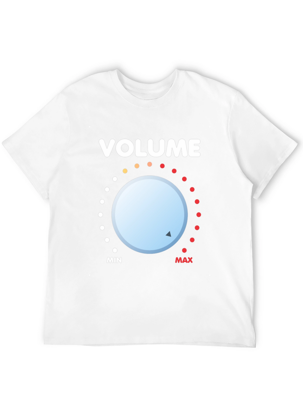 Volume Knob Graphic Tee - Black