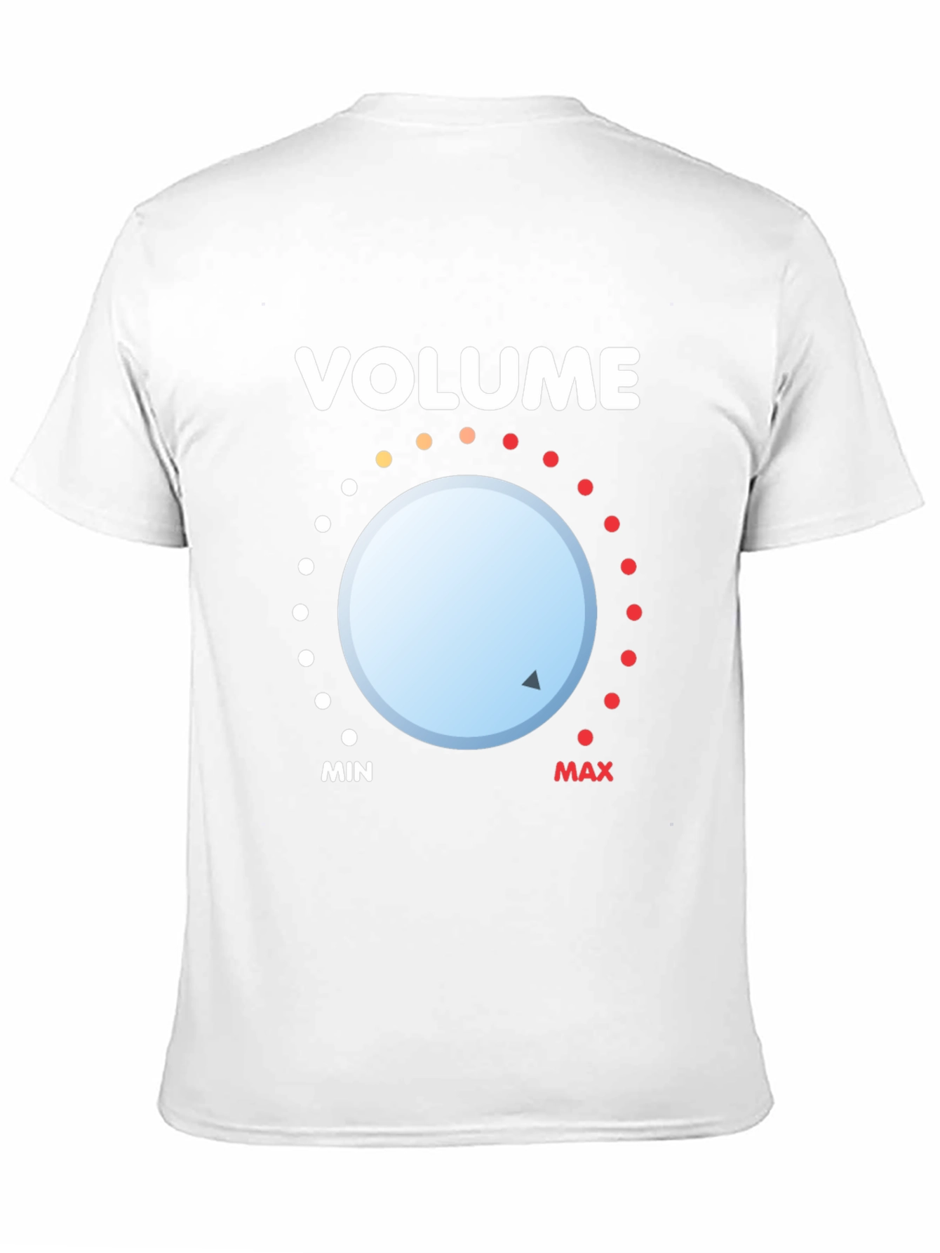 Volume Knob Graphic Tee - Black