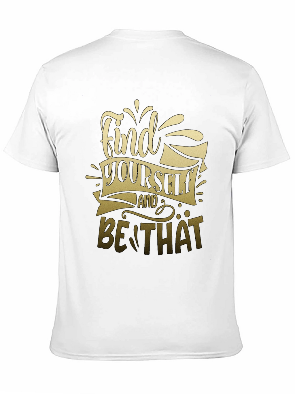 Find Yourself Graphic T-Shirt - Stylish Black Tee