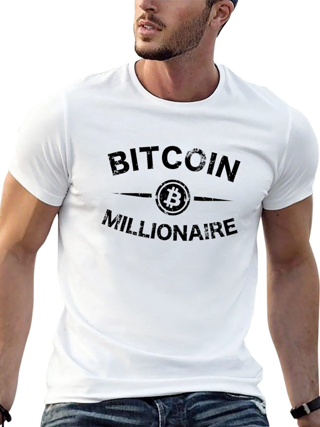 Bitcoin Millionaire Black T-Shirt