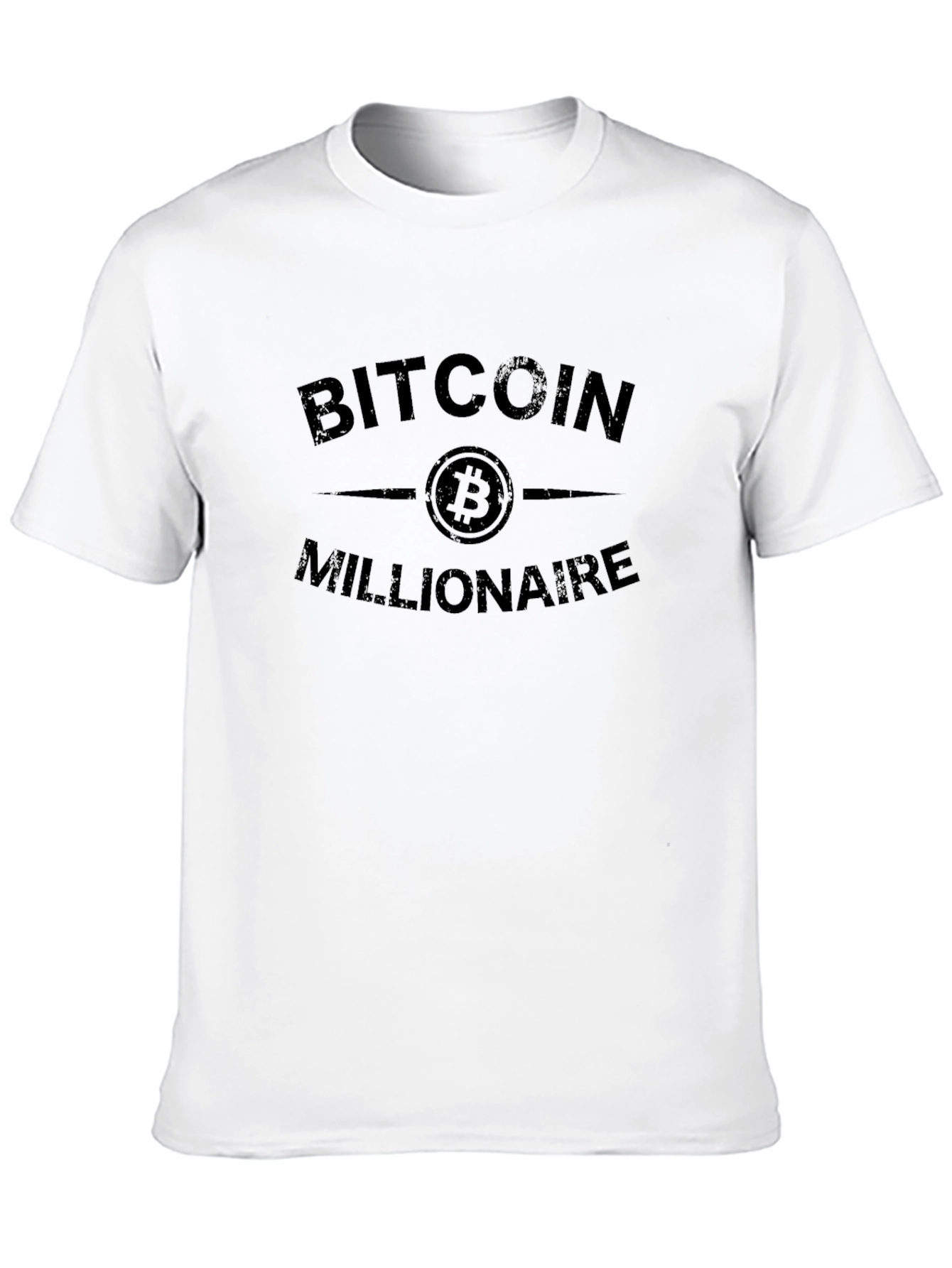 Bitcoin Millionaire Black T-Shirt