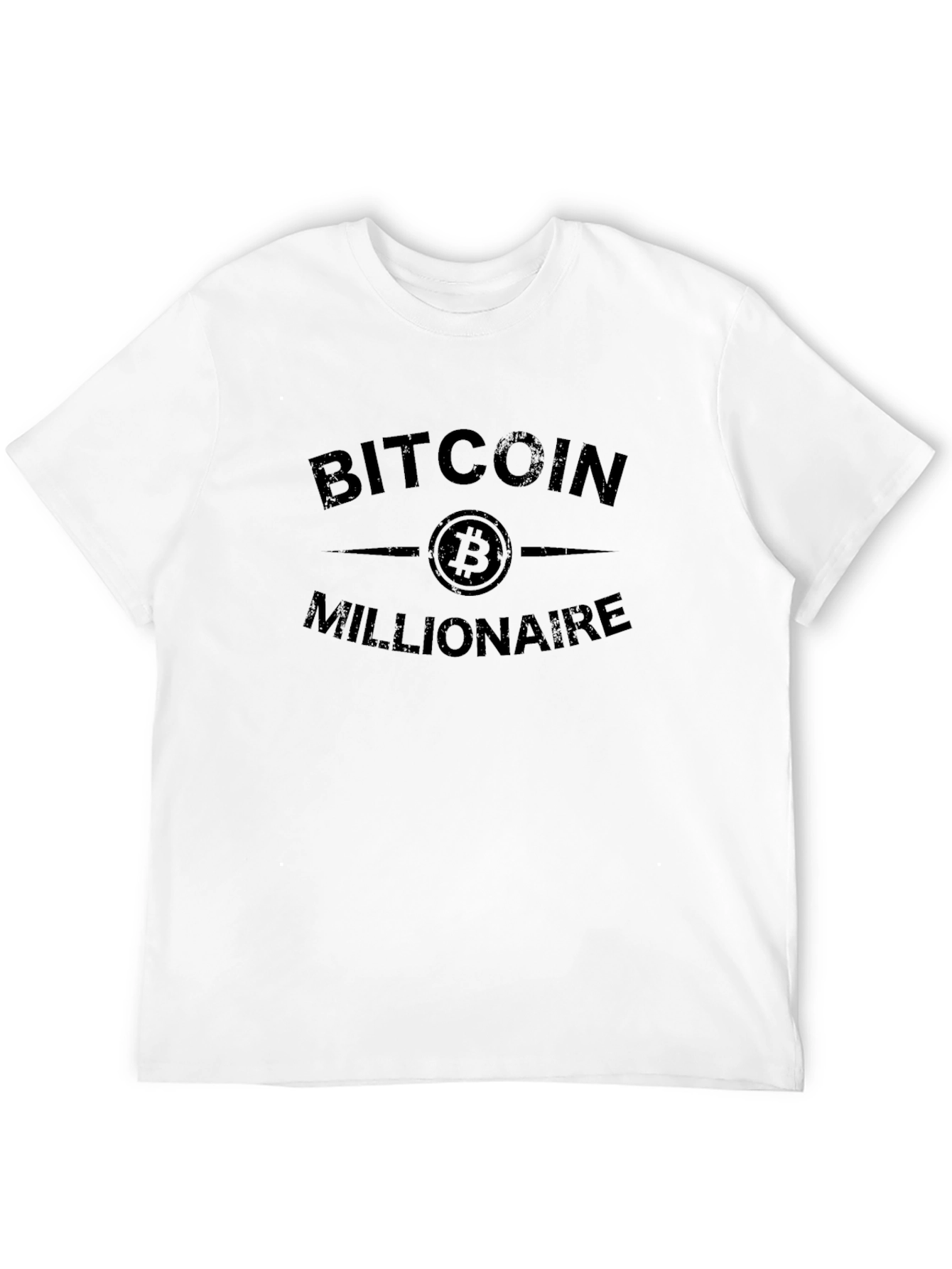Bitcoin Millionaire Black T-Shirt