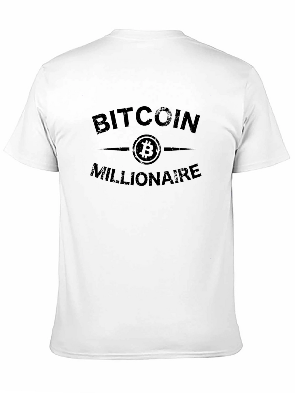 Bitcoin Millionaire Black T-Shirt