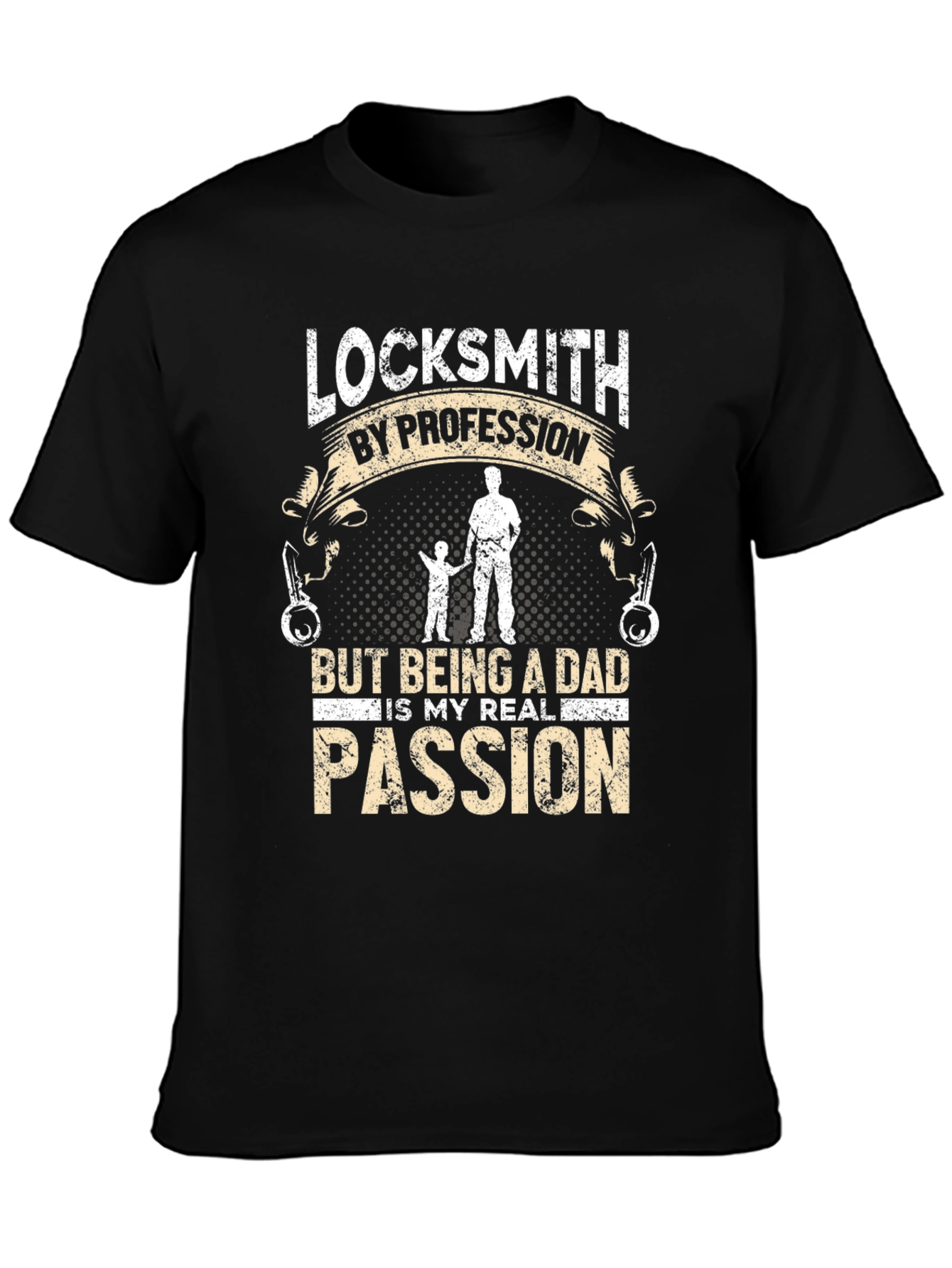 Locksmith Dad Graphic T-Shirt