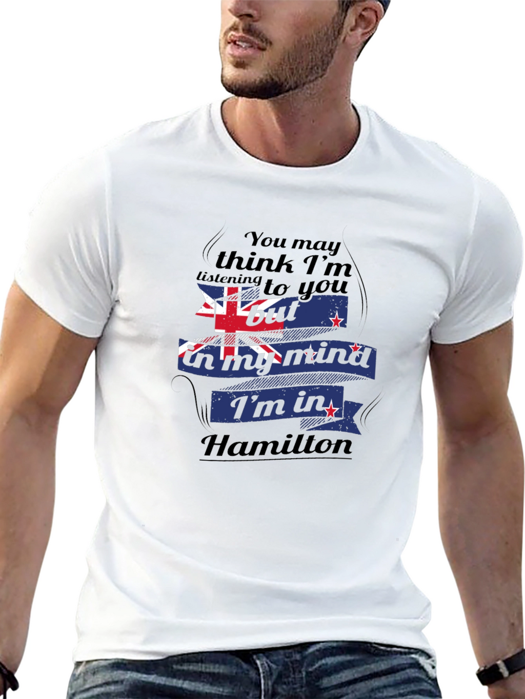 Hamilton New Zealand Mind T-Shirt