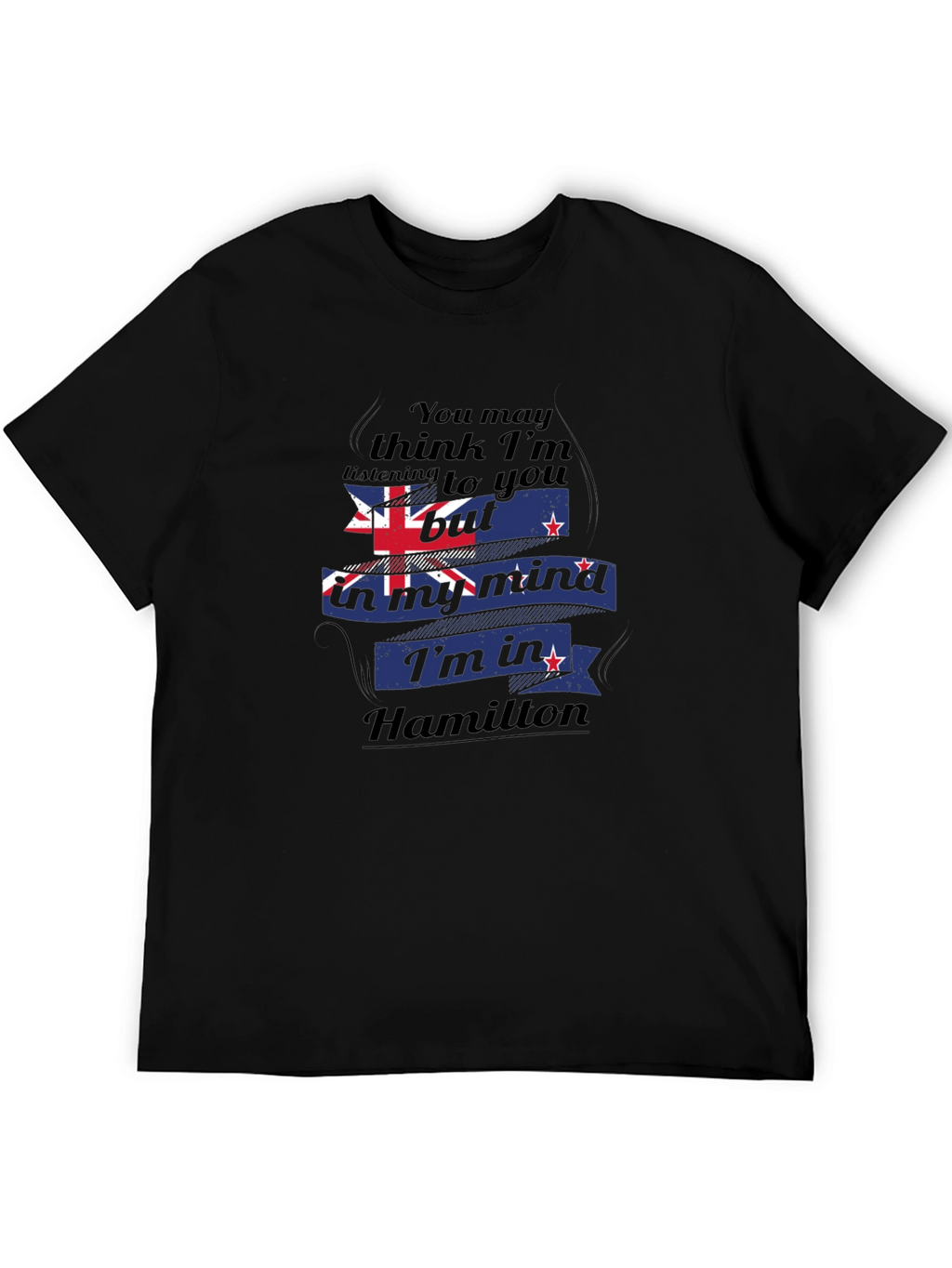 Hamilton New Zealand Mind T-Shirt