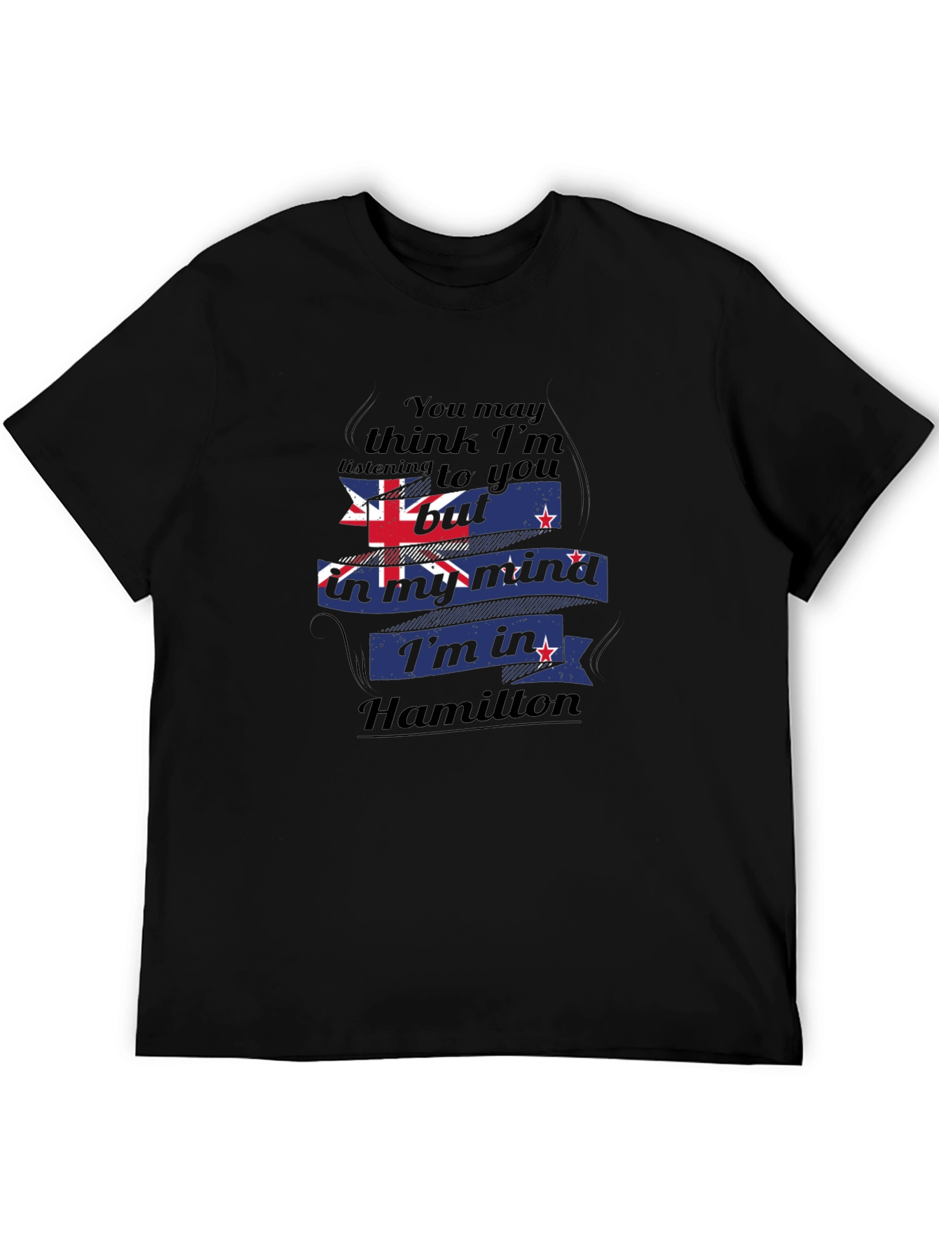 Hamilton New Zealand Mind T-Shirt