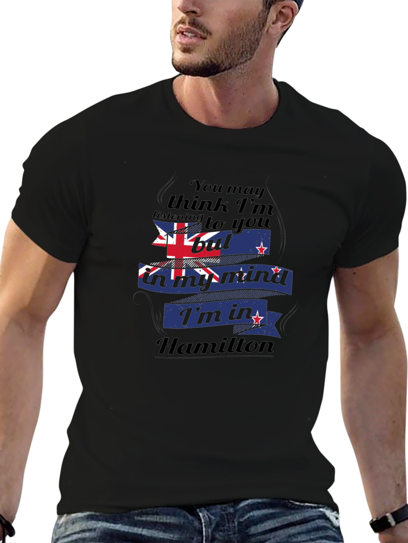 Hamilton New Zealand Mind T-Shirt