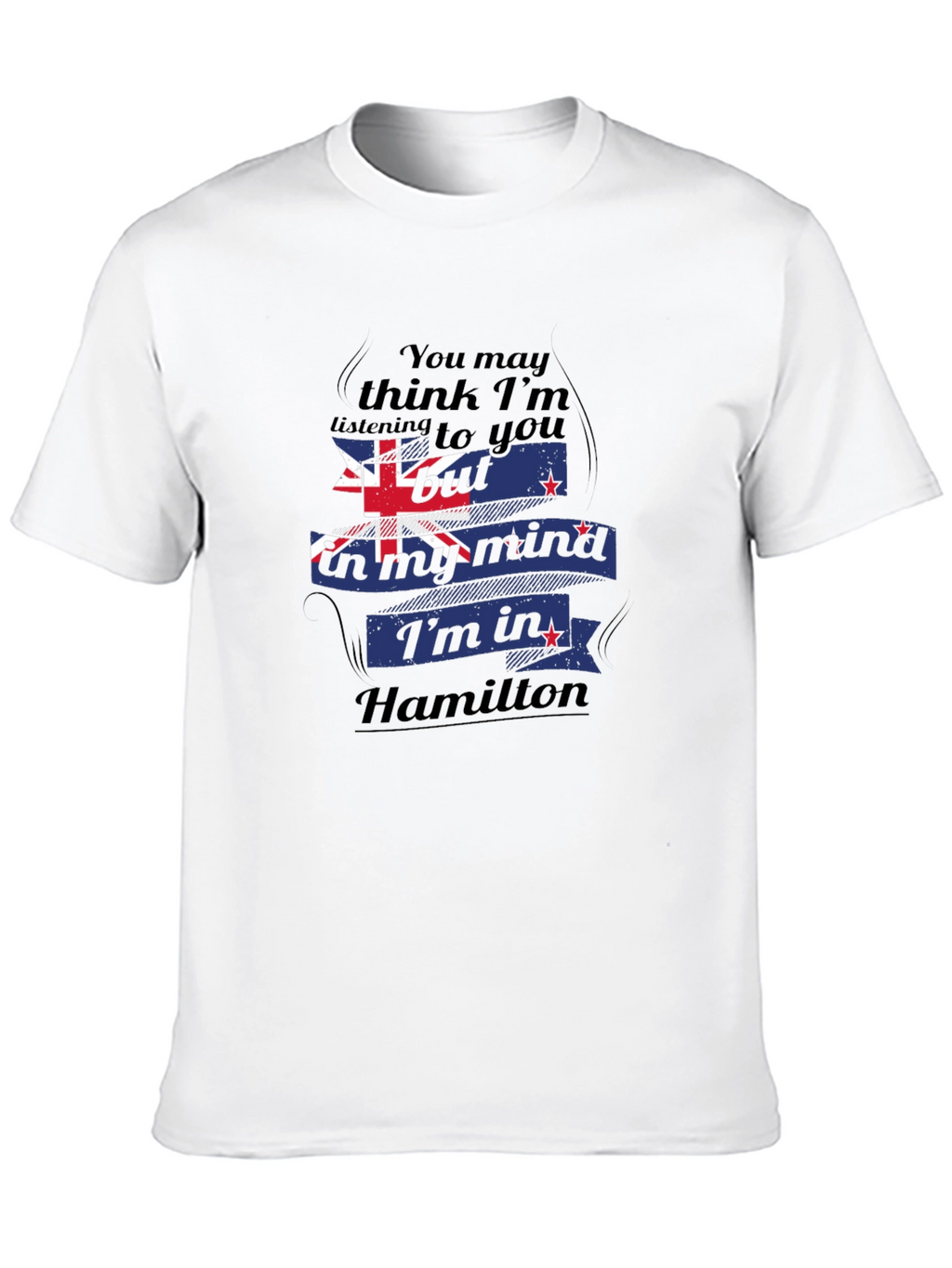 Hamilton New Zealand Mind T-Shirt