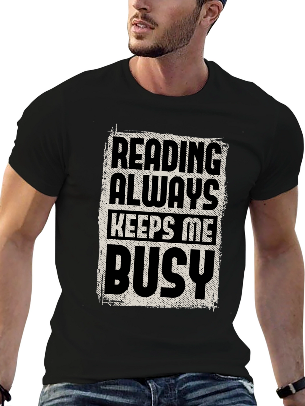 Reading Keeps Me Busy Graphic Tee