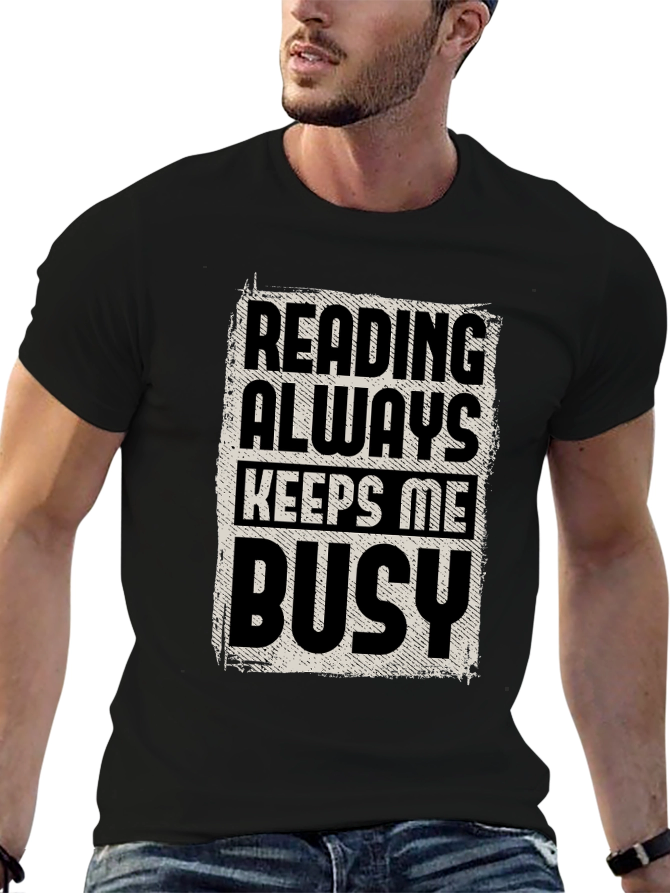 Reading Keeps Me Busy Graphic Tee