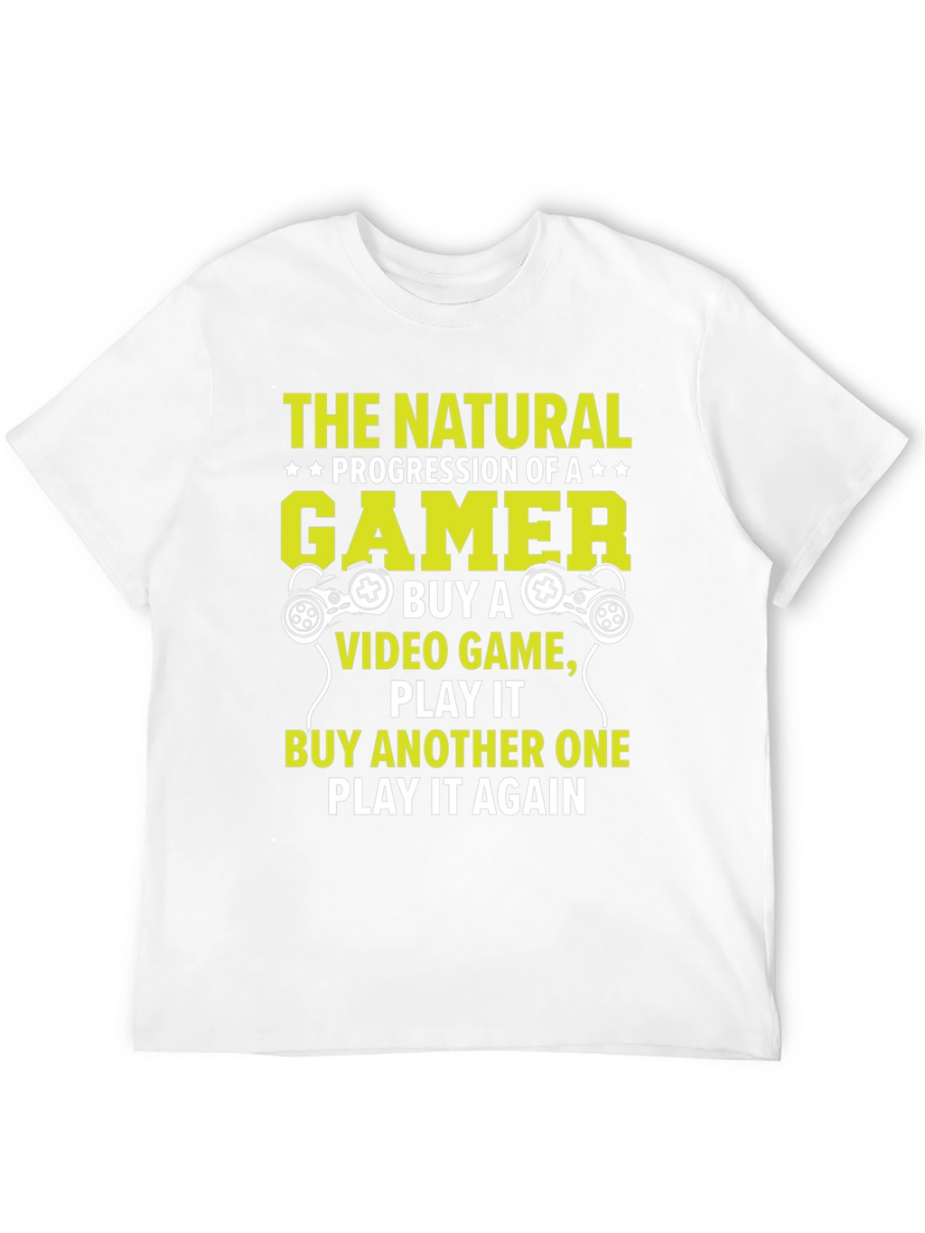 The Natural Progression of a Gamer T-Shirt