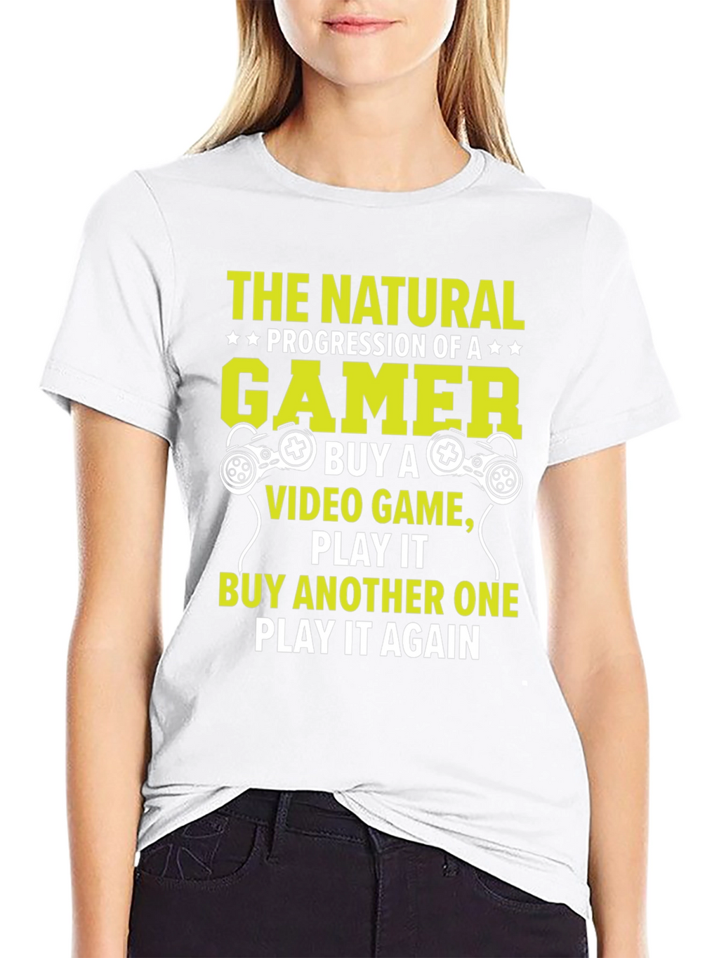 The Natural Progression of a Gamer T-Shirt